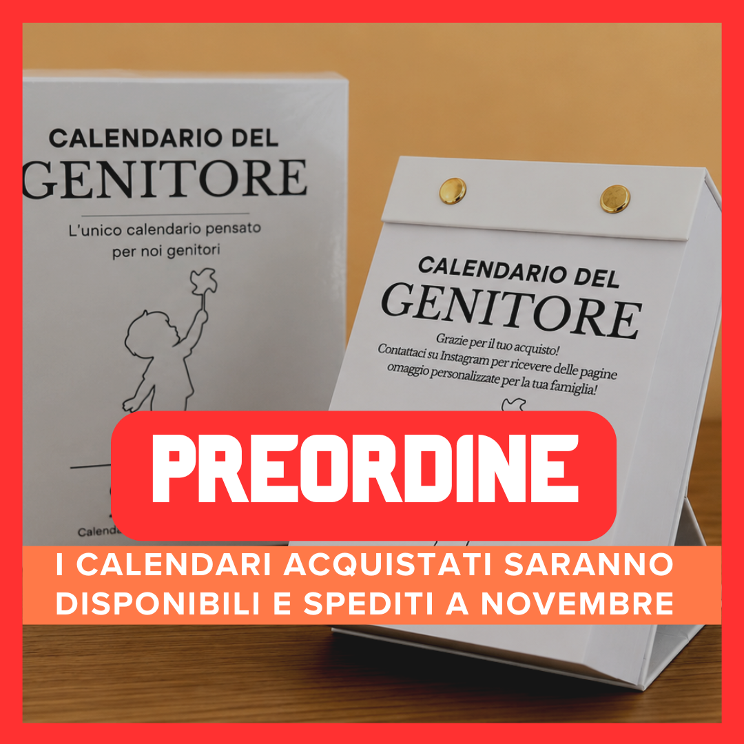 ‼️PREORDINE‼️ Calendario del genitore