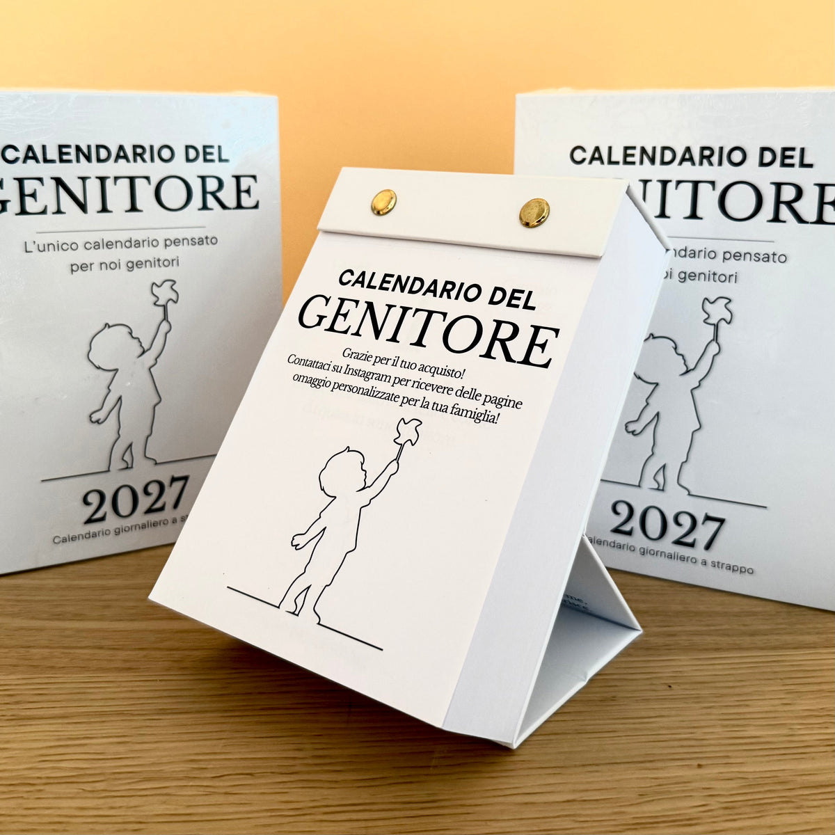 Calendario del Genitore 2027 - calendario giornaliero a strappo